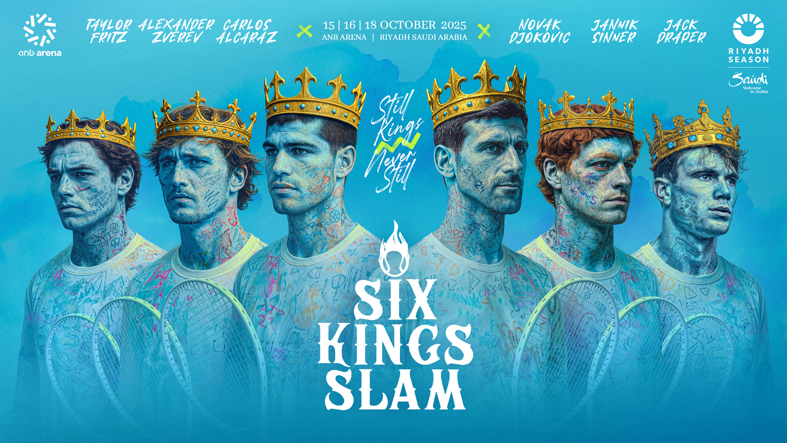 Six Kings Slam Tennis Tournament 2025
